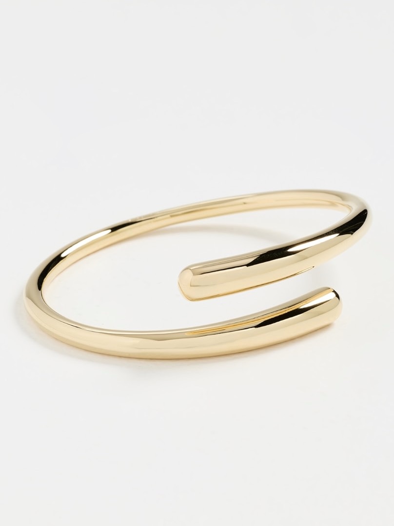 The Olga Bracelet Polished Gold Cuff